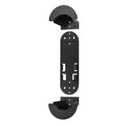 Focket Caddy de Cable Ethernet, Kit de Montaje de Montaje en Pared con Soporte de Adaptador para 150 Pies Cable Ethernet Adaptador ABS ABS Material Gestión de de Ahorro para RV