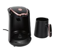 Focket Cafeteras Turca, Eléctrica Portátil Automática ABS 600 W Cafeteras Turca, y Griega, para Delicioso café Turco y Griego Viajes de Camping (Enchufe europeo 220V)