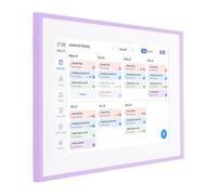 Focket Calendario digital inteligente de 10,1 pulgadas con pantalla táctil, rotación automática de la pantalla y posibilidad de montaje en pared o escritorio. Planificador familiar