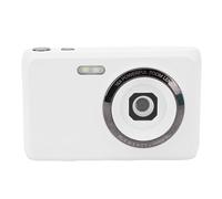 Focket Cámara Digital, Zoom 4K 16X Antivibración Cámara Vlogging de 64MP, de Apuntar y Disparar con Batería de 1200mAh Carga Tipo C Diseño de Viaje Compacto para Adolescentes Adultos Principiantes