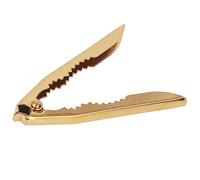 Focket Cascanueces de Nuez de Acero Inoxidable, sin Deslizamiento con Diseño de Palanca para Abridor de Nogal de Nogal de Cangrejo Clamp/Holder de Color Dorado Exterior de Color Mancha Conveniente