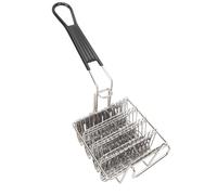 Focket Cesta para Freír Tacos, Freír 4 Conchas de Taco Simultáneamente Cesta para con Conchas de Taco de Acero Inoxidable, para Freidora de Tacos con 4 con Desmontable y Gancho para Ahorrar Espacio