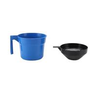 Focket Colador de Leche, Vaso de Filtro Manual a Prueba de Salpicaduras de Alta Visibilidad de 500 Ml, Filtro de Leche Portátil de Plástico con Diseño Liviano Fácil de Limpiar para Filtración de