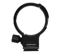 Focket Collar de Trípode, Ajuste Seguro para Lente T50 300 Mm F4 5 6 3 Anillo de Montaje de Trípode de Aleación de Aluminio, Adaptador de Lente con Almohadillas Antideslizantes 1 4 in 3 8 in