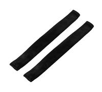 Focket Cubierta de Manija de la Puerta del Refrigerador, Material de Tela con Ajuste Elástico para Manijas de 9 11 Cm, Protector de de Refrigerador Lavable a Máquina para la Decoración de (BLACK)