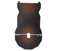 Focket Cubierta del Freno de Disco, Cubierta de Lavado Resistente Al Calor de Prevención del Aceite con Canal de Desvío para la Bicicleta de Montaña de Carretera