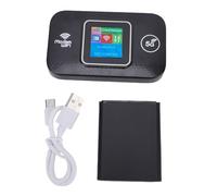 Focket Enrutador de Puntos de Acceso Móvil 5G LTE, WiFi Portátil de Alta Velocidad de Alta Velocidad 300Mbps para Viajar Conecta hasta 12 Dispositivos, con Cifrado WPA WPA2 y Fuente de