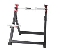 Focket Equilibrador de Ruedas para Motocicleta, Equilibrador de Neumáticos de Acero Resistente, Soporte de Equilibrio para Ruedas de Motocicleta con Conos de Centrado Ajustables