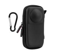 Focket Estuche para Cámara de Acción, Cubierta Protectora Antigolpes con Doble Cremallera de Acceso Rápido para 360 X4, Bolsa de Almacenamiento de Viaje con Tela de PU, Hebilla Ultraligera de 52 G