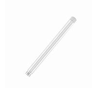 Focket Extensión del Brazo de Ducha de Acero Inoxidable, Tubo de Extensor de Cabeza de Ducha de Servicio Pesado con Fácil Instalación G1/2 "para el Portavoz de la de Mano (10 pulgadas)
