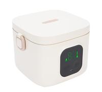 Focket Fiambrera Eléctrica Inalámbrica, Fiambrera Térmica Portátil de Acero Inoxidable 304 con Recipiente de 500ML, Fiambrera Térmica para Coche, Oficina y Escuela