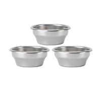 Focket Filtros de café Reutilizables, 3 Piezas de Cesta de Filtro Portafiltro de Acero Inoxidable de 54 Mm, Cesta de Filtro de con Diseño de Malla Fina para Mangos de de 54 Mm
