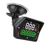 Focket Heads Up Display para Automóviles, Alarma de Exceso de Velocidad en Tiempo Real, Recordatorio de Fatiga, Brillo Automático, Pantalla Heads Up para Automóviles, Pantalla del Velocímetro del