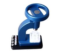 Focket Herramienta de Extracción de Eslabones de Reloj, Herramienta 3 en 1 para Correa de Reloj con Base Antideslizante, Kit de Reparación de Relojes de Construcción Metálica con Caja de (Blue)