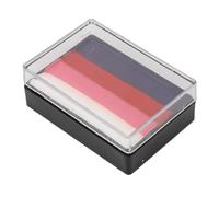 Focket Kit de Pintura Facial, Pintura Facial de Fórmula Suave y Segura de Secado Rápido en 1 Minuto, Corporal con Pastel Dividido de 4 Colores, Fácil de Limpiar para Fiestas de Cosplay de Halloween,