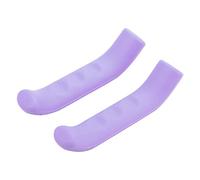 Focket Ligera Impermeable para la Bicicleta del Freno de Freno Protector Cubierta de Palanca de Cómoda de Silicona Larga y Vivida -2pcs para Carretera, Montaña Gris (#4)