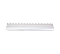 Focket Lluvia de Baldosas Grandes, Muesca Cuadrada 2/5x2/5 Pulgadas Aleación de Aluminio Azuleador de Acero Inoxidable Extendidor Adhesivo con Diseño de Deflectores para Baldosas Grandes Masonería