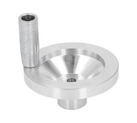 Focket Mini Rueda a Mano, Aleación de Aluminio con Orificio Biselante para 0618 CJ18 CJ0618A 7x12 7x14 Tornos de 8 Mm Diámetro Diámetro Remonía Giratoria Remoleta para la Máquina para Fresar