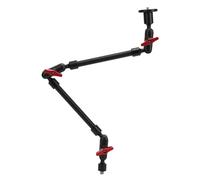 Focket Monta del Escritorio de la Cámara, Camina Superior Ajustable Desk Monte Desk con 1/4in 3/8in Tornillo de Tornillo Cabezal para la Cámara Web de Anillo de DSLR Web (22 Pulgadas 58x44x6.5cm)