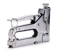 Focket Pistola Grapadora para Tapicería, Función de Eliminación de Clavos Diseño Ergonómico Grapadora Resistente para Madera Clavadora Manual Brad con Cerradura de Seguridad para Marcos de Pintura