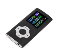 Focket Reproductor de MP3, HiFi sin Pérdidas Pantalla TFT de 1,8 Pulgadas Batería de 200 MAh Reproductor de Música Portátil de Sonido sin Pérdidas con 7 Efectos de Sonido Radio FM para Aprendizaje