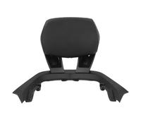 Focket Respaldo del Asiento del Pasajero de la Motocicleta, Colchón Desmontable de Cuero de Esponja PU con Reemplazo de Soporte para XMAX300 2023-2024