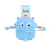 Focket Robot de Dibujo Interactivo, Montessori Montessori Toy de Aprendizaje con Tarjetas de 100 Palabras 12 Bolígrafos para Niñas de 3 a 8 Años Niñas Azules