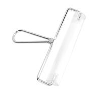 Focket Rodillo Acrílico, de Acero Transparente sin Palanca de Arcilla Acrílica Brayer Mancha e Incluso Aplicación con de Acero para un Rodillo de Arcilla para Proyectos de Artesanía y Pintura