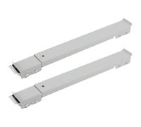 Focket Rodillos para electrodomésticos de Alta Resistencia con 24 Ruedas y Equipo de frenado, Base móvil Antideslizante Extensible de 17,72-27,56 Pulgadas para lavadoras