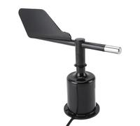 Focket Sensor de Dirección del Viento, Indicador de Viento de Veleta de Tipo de Rotación de Alta Precisión 360 con ABS de Baja Inercia Impermeable IP64 para Jardines Meteorología Marina Monitoreo