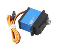 Focket Servo RC, Servo Digital Resistente Al Agua de 7 Kg de Alto par, 1/10 con Caja de Aluminio Engranaje de Metal de Acero Inoxidable para Coches TRX4M 1/18 y /10 RC