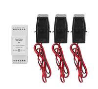 Focket Smart Home Energy Monitor, WI FI Medidor de Energía 3 Fase con 3 750A CT Clamp Control Solar Medición Solar Monitor Eléctrico en Tiempo Real para la Automatización de Energía Doméstica