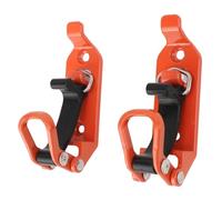Focket Soporte de Pala para Portaequipajes de Techo, 2 Abrazaderas de Goma de Metal con 4 Tornillos y 4 Tuercas, Soportes de Montaje en Pared, Kit de Montaje de Soporte de Hacha de