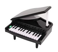 Focket Teclado de Piano para Niños, 24 Teclas, Mini Piano de Cola Portátil, Instrumento Musical Educativo Electrónico con Volumen Ajustable y Partituras para Niños de Aprendizaje Temprano a Partir