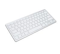 Focket Teclado Inalámbrico Bluetooth, Pequeño Teclado Inalámbrico Externo Portátil, Teclado Bluetooth Universal, Teclado Ultradelgado para Android, Computadora, Escritorio
