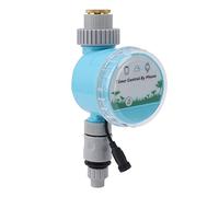 Focket Temporizador de Aspersor, IP68 Impermeable Bluetooth WiFi Control Remoto Temporizador de Manguera Inteligente, Controlador de Riego con Control de Aplicación para de Riego de Piscina de