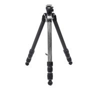 Focket Típode de Cámara, 21-63in 4 Secciones Trípode de Fibra de Carbono con Cabezal de Bola Hidráulica Placa de Liberación Rápida para Fotografía de Viaje