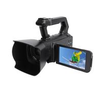 Focket Videocámara Camcorder, 2.7K 48MP 4.0 Pulgadas Rotación TFT Pantalla Táctil Vlogging Cámara 16X Zoom Digital 64X Zoom Híbrido Estabilización Electrónica de Imagen Cámara Digital