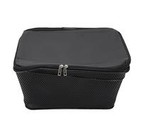 Fockety 20L Cesta Trasera de la Bici, 44 LB de Carga de Alambre de Metal Cesta de la Bicicleta con el Interior Impermeable Bike Rack Bolsa, Bike Cargo Rack Cubierta Trasera de la Bici Bols