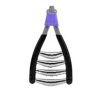 Fockety Abrazadera de Arranque de Acero de Aleación de Zinc, 4 Resortes, Herramienta de Sujeción para Raquetas de Tenis y bádminton. (Black)