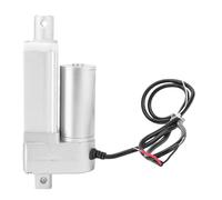 Fockety Actuador Lineal de Alta Resistencia de 12 V, 330 Lb/1500 N, Carrera de 250 Mm, Actuador de Movimiento Lineal de Velocidad de 2,5 Mm/s, Actuadores Eléctricos a Prueba de Agua