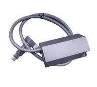 Fockety Adaptador Ethernet para V2, Conectividad Estable Configuración Simple Adaptador Ethernet para Fácil Instalación, Adaptador de Internet Satelital, Mejora la (2m)