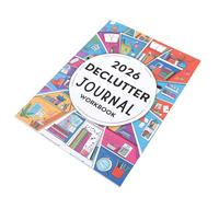 Fockety Agenda para organizar tu hogar 2026, con listas de verificación y consejos sencillos para la organización del hogar, diario guiado para reducir el estrés y lograr un estilo de