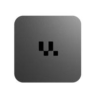 Fockety Android 16.0 TV Box, Dispositivo de Transmisión 4K Ultra HD para TV, 2GB RAM 16GB ROM Reproductor Multimedia de Transmisión Bluetooth con Control Remoto (Negro) (Enchufe de EE. UU.)