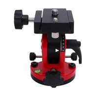 Fockety Asiento con Ajuste de latitud, cuña ecuatorial Ajustable de 0 a 90 Grados, Base de latitud para telescopio de aleación de Aluminio para Sky Watcher. (Rojo)