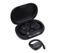 Fockety Auriculares inalámbricos con Clip, cancelación de Ruido, Resistentes al Agua, Ligeros, Bluetooth, portátiles, con Estuche de Carga y Pantalla Digital, para Deportes Running