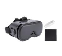 Fockety Auriculares VR con Controlador, 120° FOV Anti Luz Azul Gafas de Realidad Virtual Ajustables con Protección para los Ojos, Auriculares Universales de Realidad Virtual VR (White)