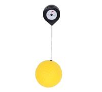 Fockety Ayuda para el Entrenamiento de Rotación del Equilibrio de la Cabeza, Dispositivo Portátil de Entrenamiento de Swing de Golf de PU con Bolsa de Almacenamiento, Accesorios de