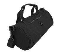 Fockety Bolsa de Gimnasio Compacta, Equipaje de Viaje con Almacenamiento Organizado, Tela Oxford de Primera Calidad, Resistente Al Agua para Escapadas de Fin de Semana y Actividades (Black)