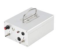 Fockety Bomba de Vacío para Máquina de Ordeño, Portátil, 80 KPa, Succión, 12,6 V, 48 W, Bomba de Vacío de Pulsación, Ordeño Eléctrico de Cabra, Equipo de Ordeño de Ganado para Burro, Oveja,(EU)